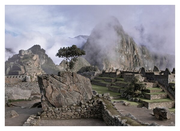 Obraz na szkle - Machu Picchu (70x50 cm)