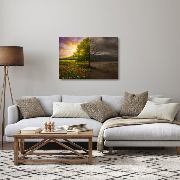 Obraz na szkle - Cykl życia (70x50 cm)