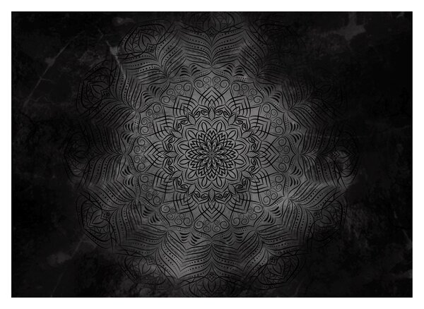 Obraz na szkle - Mistyczna mandala (70x50 cm)