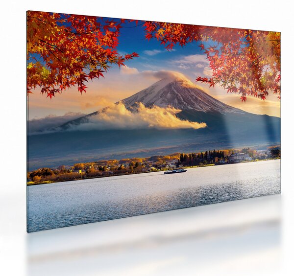 Obraz na szkle - Japonia, Góra Fuji (70x50 cm)