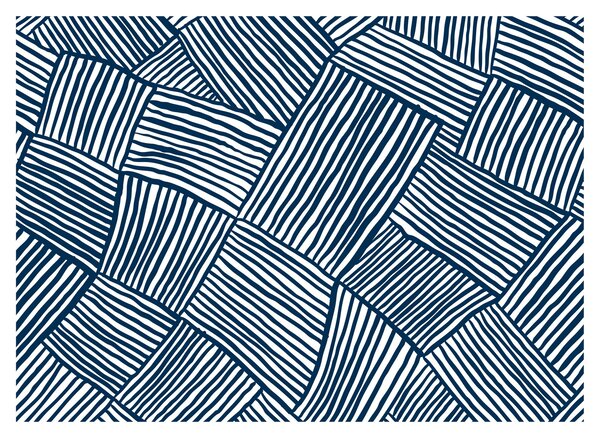 Obraz na szkle - linia 3D (70x50 cm)