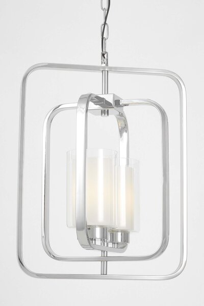 LAMPA WISZĄCA LOFT CHROMOWANA CHICAGO W2