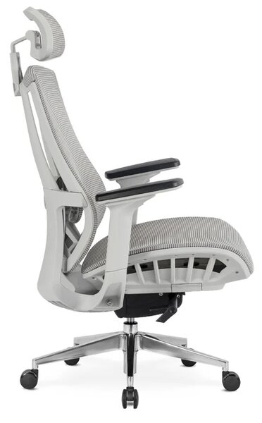 Fotel Biurowy Ergonomiczny Obrotowy SKY Szary