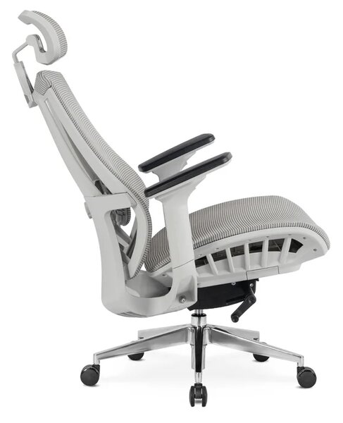 Fotel Biurowy Ergonomiczny Obrotowy SKY Szary