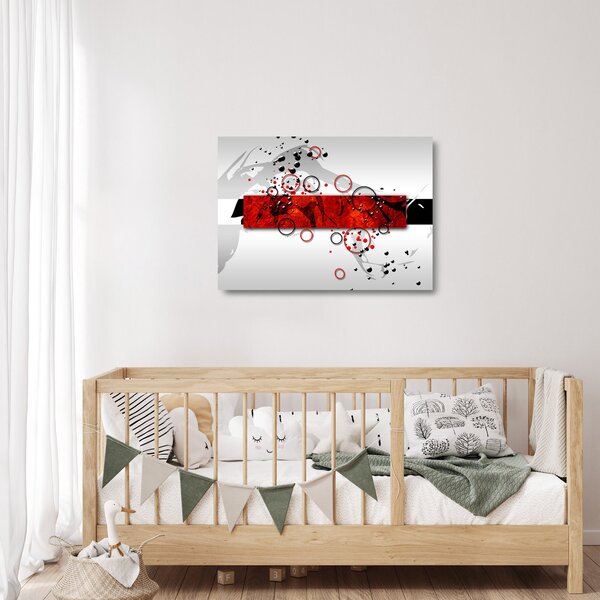 Obraz na szkle abstrakcji (70x50 cm)