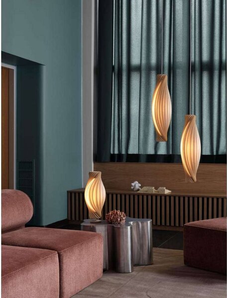 Tom Rossau Lampa stołowa No.111, jasne drewno, salon / jadalnia, drewno, skandynawski