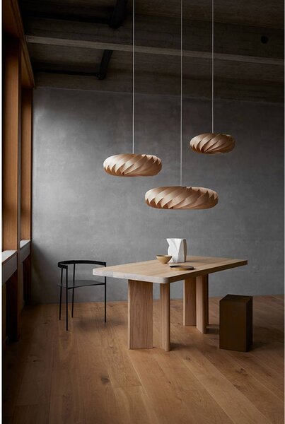 Tom Rossau Lampa wisząca TR5, możliwość ściemniania, jasne drewno, salon / jadalnia, drewno, skandynawski