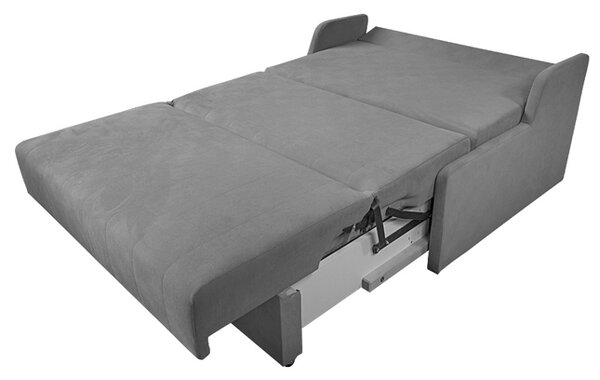 Sofa MATI 2-osobowa STANDARD SZARA z funkcją spania