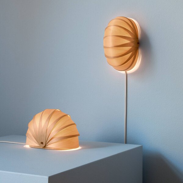 Tom Rossau Lampa stołowa ST908, jasne drewno, salon / jadalnia, drewno, skandynawski