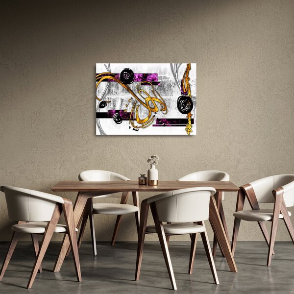 Obraz na szkle abstrakcji (70x50 cm)