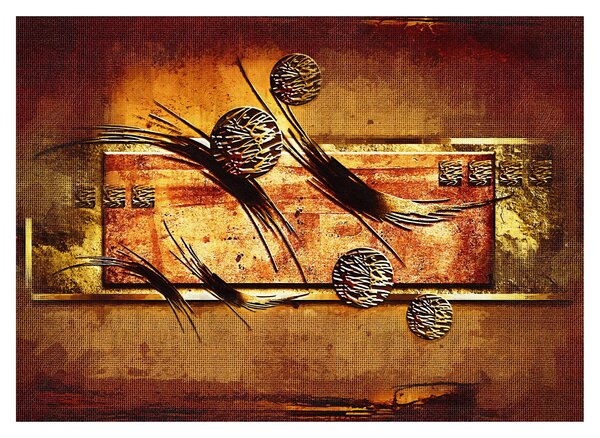 Obraz na szkle abstrakcji (70x50 cm)