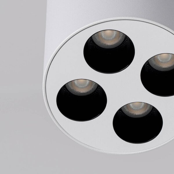 Biały plafon LED spot sufitowy - A406 D4-N06