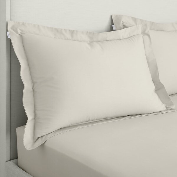 Poszewki na poduszki z perkalu bawełnianego zestaw 2 szt. 50x75 cm Cotton Percale – Bianca