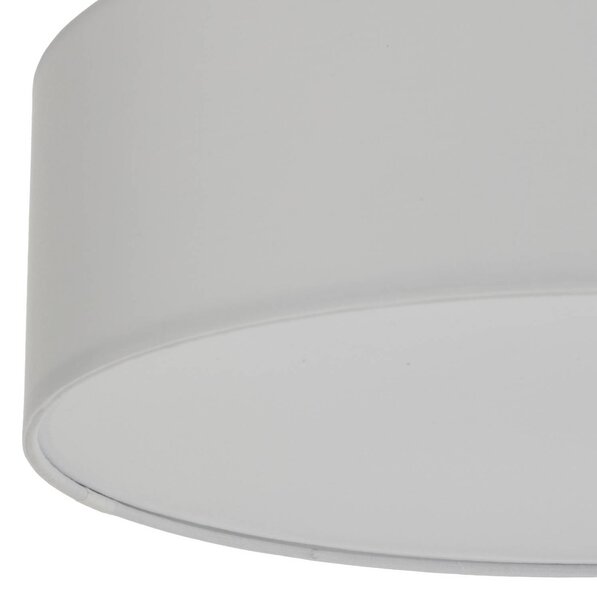 Lampa sufitowa Sebatin Lindby, możliwość ściemniania, kremowy / amber, sypialnia, tkanina / materiał / jedwab, nowoczesny