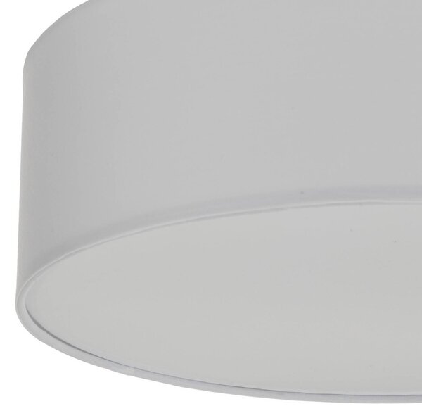Lampa sufitowa Sebatin Lindby, możliwość ściemniania, biały / opal, sypialnia, tkanina / materiał / jedwab, nowoczesny