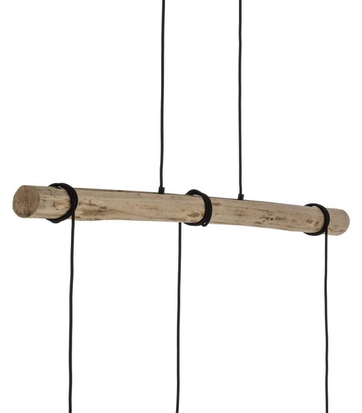 Lampa wisząca Trebale Lindby, możliwość ściemniania, czarny, salon / jadalnia, metal, skandynawski