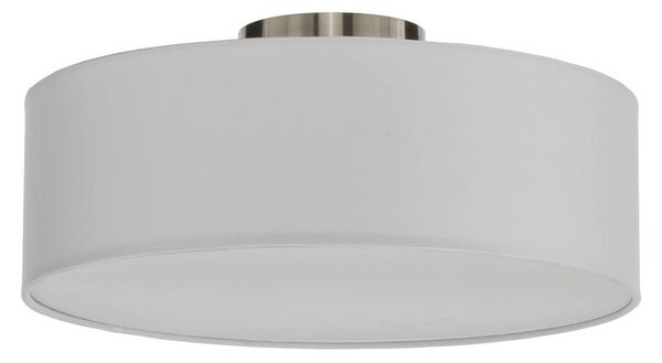 Lampa sufitowa Sebatin Lindby, możliwość ściemniania, biały / opal, sypialnia, tkanina / materiał / jedwab, nowoczesny