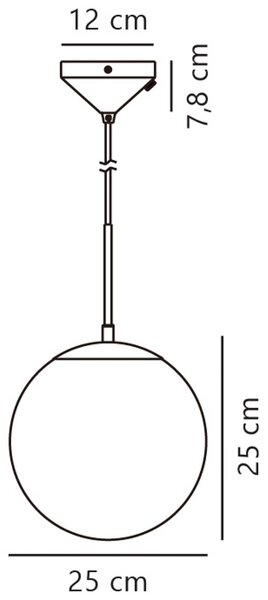 Nordlux Lampa wisząca szklana Grant, możliwość ściemniania, biały / opal, salon / jadalnia, szkło