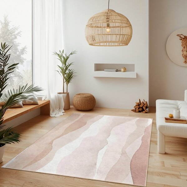 Kremowy chodnik odpowiedni do prania 60x230 cm Komodo Beach – Mila Home