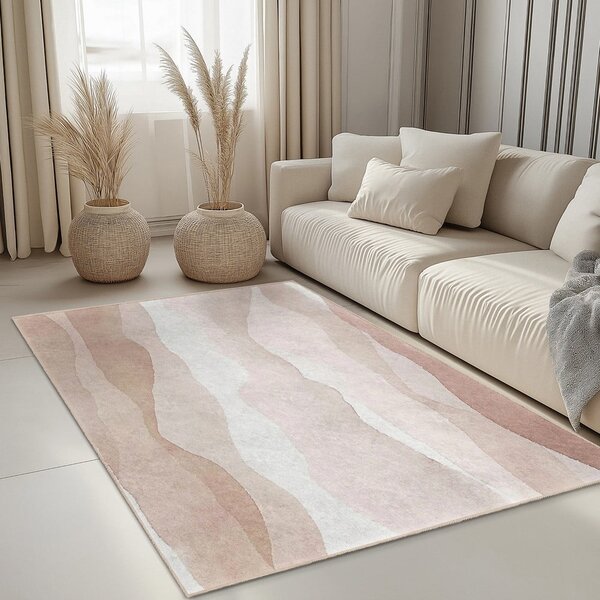 Kremowy chodnik odpowiedni do prania 60x230 cm Komodo Beach – Mila Home