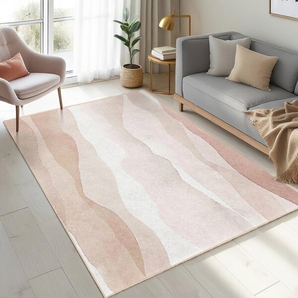 Kremowy chodnik odpowiedni do prania 60x230 cm Komodo Beach – Mila Home