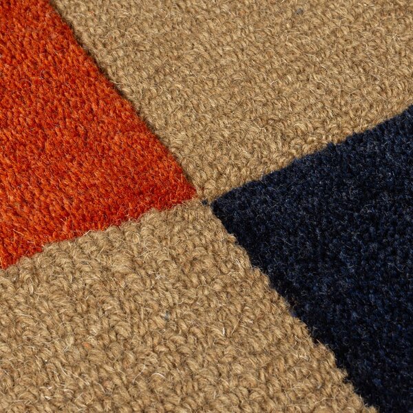 Wełniany dywan tkany ręcznie w kolorze terakoty 120x170 cm Mia Arch – Flair Rugs