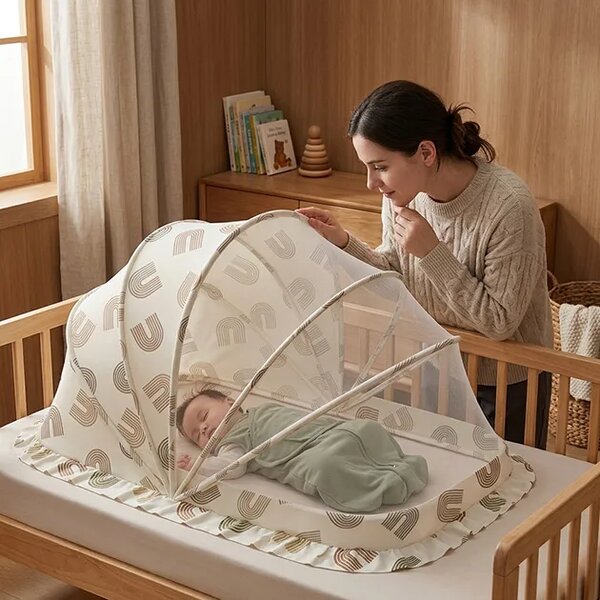 Itchybarrier™ Składana Moskitiera Dla Niemowląt