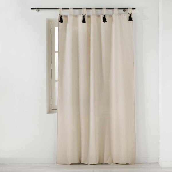 Zasłona w naturalnym kolorze 140x240 cm Cyrine – douceur d'intérieur