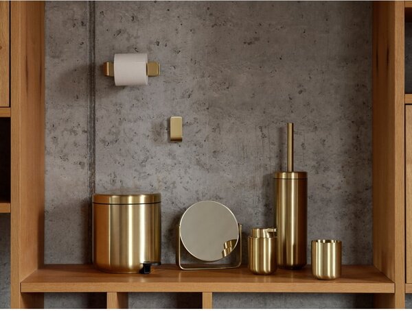 Szczotka do WC ze stali nierdzewnej w kolorze mosiądzu Ume Brass – Zone