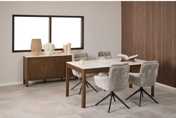 Stół z ceramicznym blatem 90x180 cm Southampton – Actona