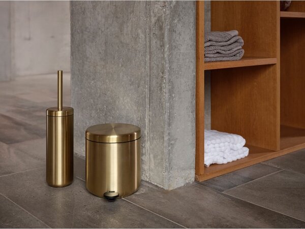 Szczotka do WC ze stali nierdzewnej w kolorze mosiądzu Ume Brass – Zone