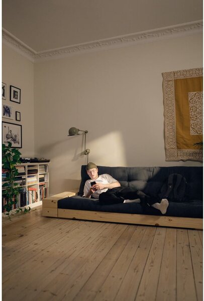Kremowa rozkładana sofa 244 cm Base – Karup Design