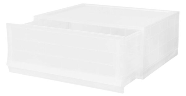 Modułowy pojemnik Wave Mist bez kółek 54,6 x 43,4 x 22 cm, szeroki - 1 szuflada