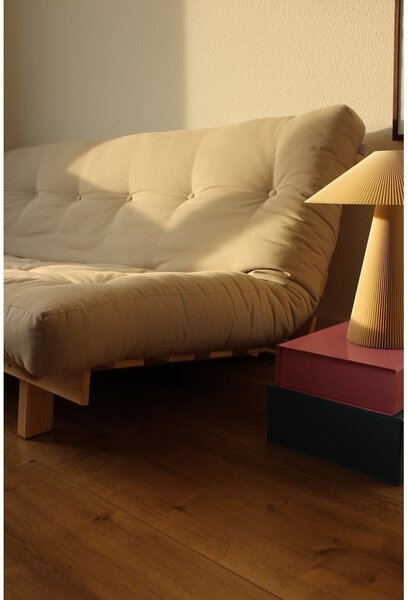Szarobeżowa lniana sofa 200 cm Lean – Karup Design