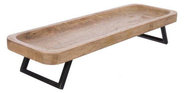 Drewniana taca 16x46 cm Mango – Orion