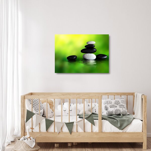 Obraz na szkle - Kamienie do relaksu (70x50 cm)