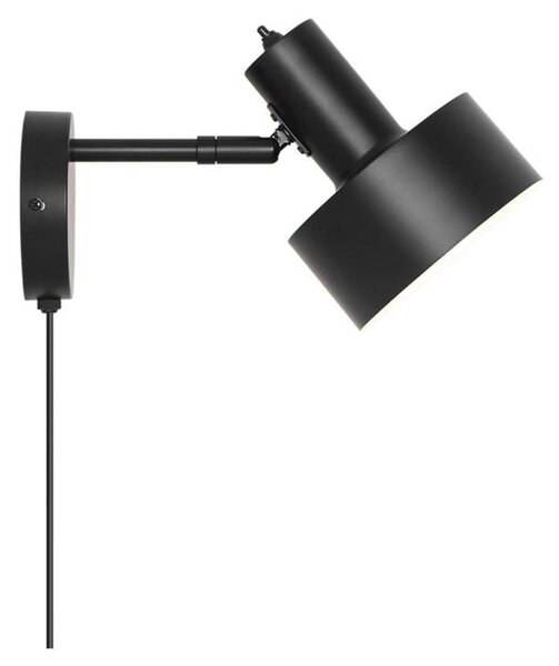 Lampa Ścienna Nordlux, czarny, sypialnia, metal