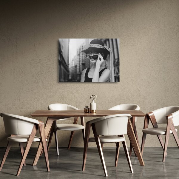Obraz na szkle kobiety (70x50 cm)