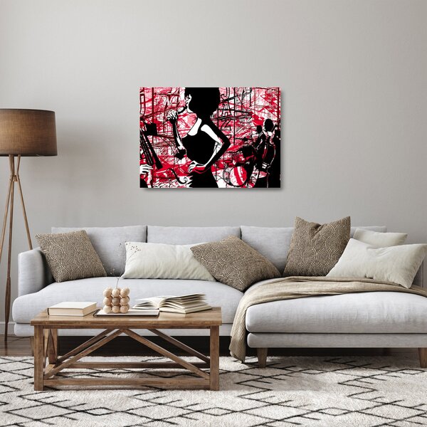 Obraz na szkle - Jazz (70x50 cm)