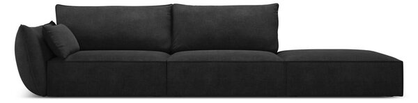 Ciemnoszary szezlong (lewostronny) Vanda – Mazzini Sofas