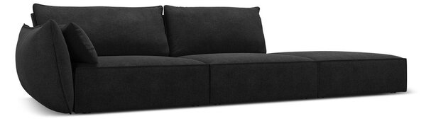 Ciemnoszary szezlong (lewostronny) Vanda – Mazzini Sofas