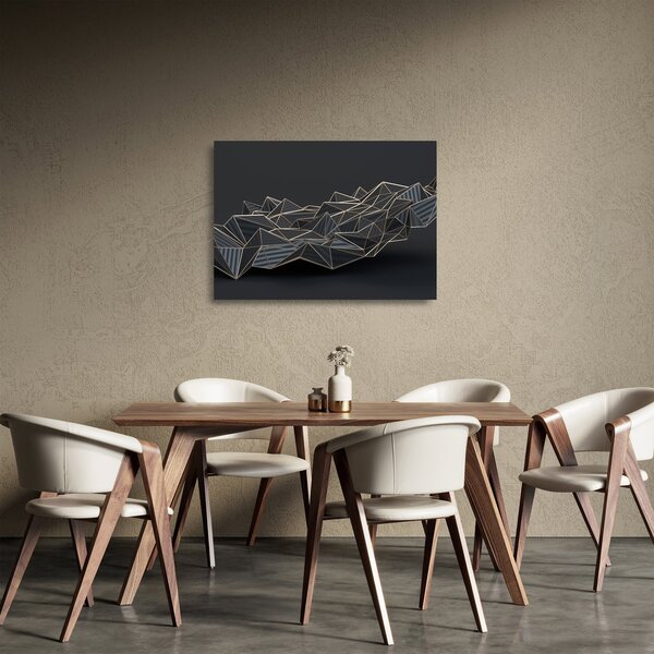 Obraz na szkle abstrakcji (70x50 cm)