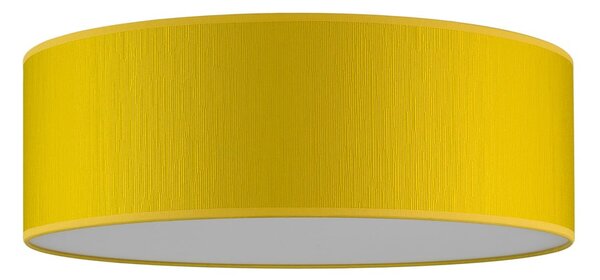 Żółta lampa sufitowa Bulb Attack Doce XL, ⌀ 45 cm
