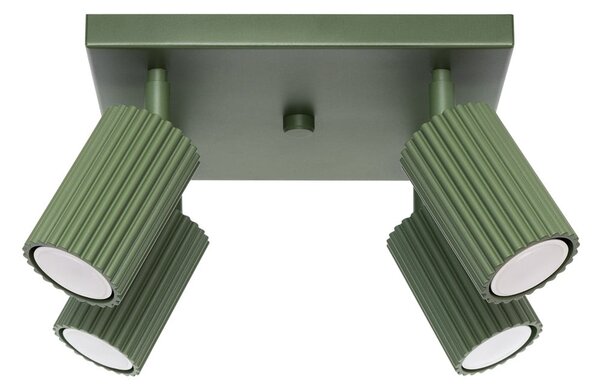 Zielona lampa punktowa 25x25 cm Gleam – Sollux