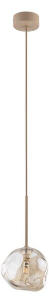 TK Lighting Lampa wisząca na lince LAVA 1xG9/8W/230V beżowa/przydymiona TK11106