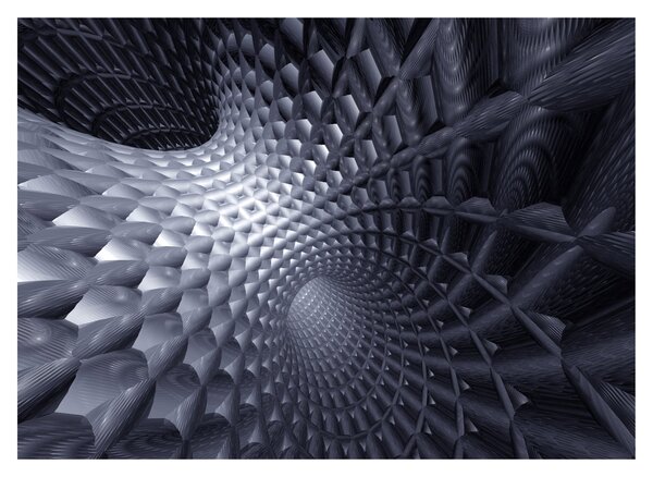 Obraz na szkle - Abstrakcja 3D (70x50 cm)