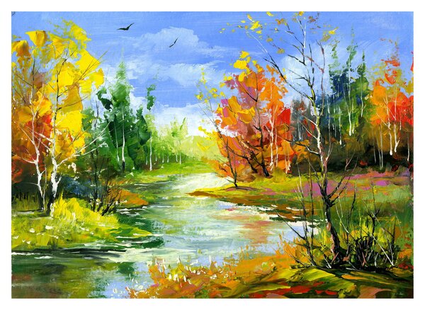 Obraz na szkle - Obraz na szkle krajobrazu (70x50 cm)