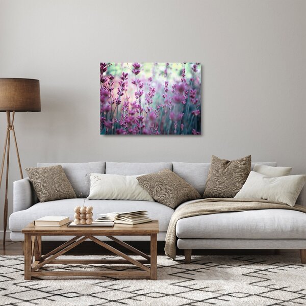 Obraz na szkle - Lawenda (70x50 cm)
