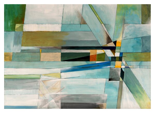Obraz na szkle - Abstrakcja (70x50 cm)