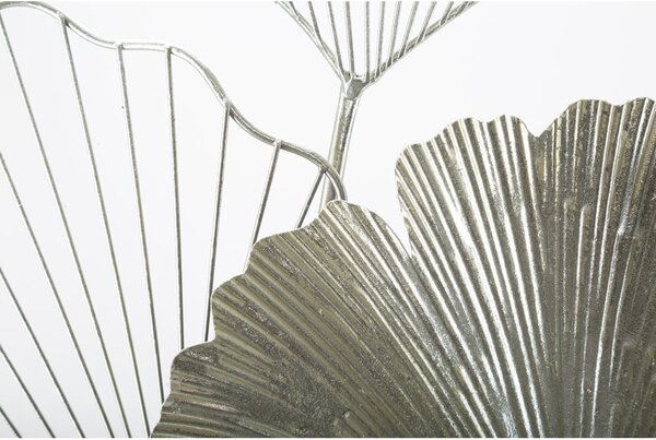 Metalowa dekoracja wisząca w kolorze srebra Mauro Ferretti Goxy Silver, 62x86 cm